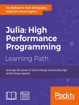cover image of Julia: High Performance Programming
